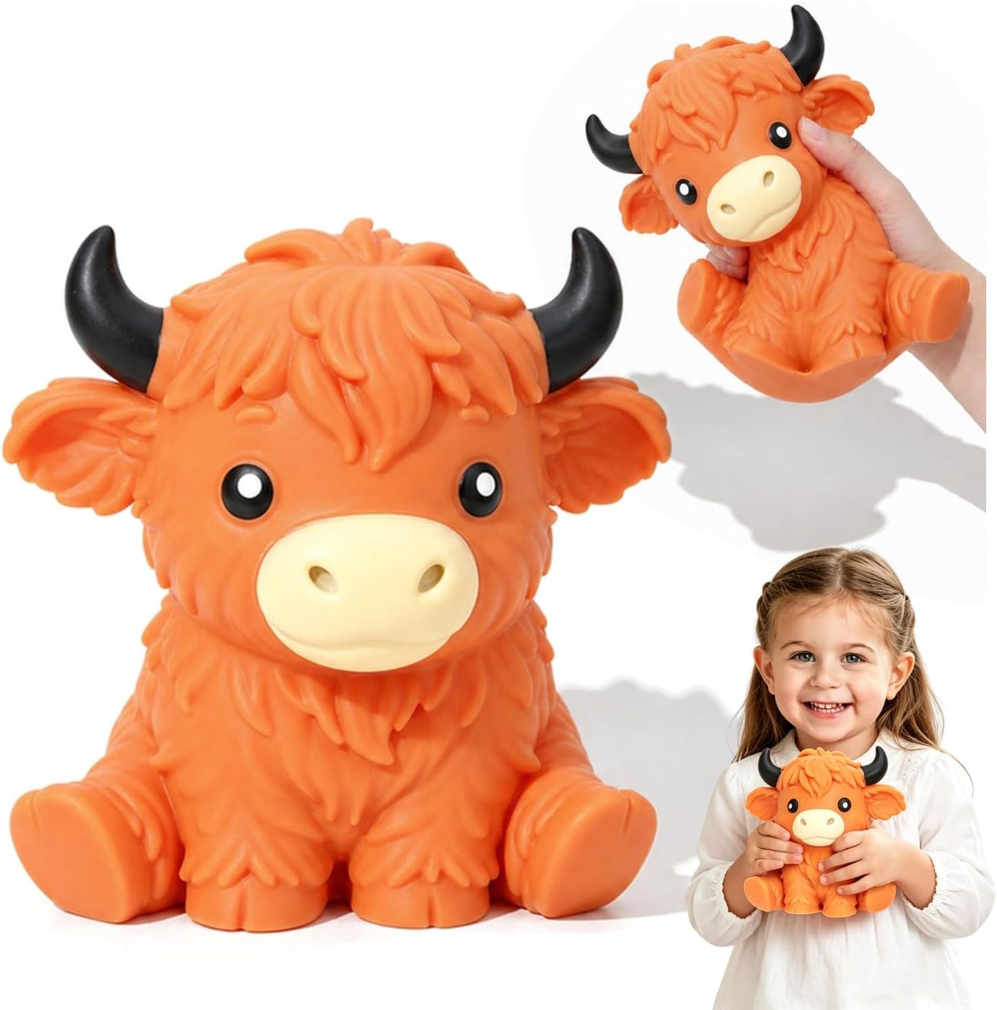 The Jumbo Highland Cow ππ (Multi-color)