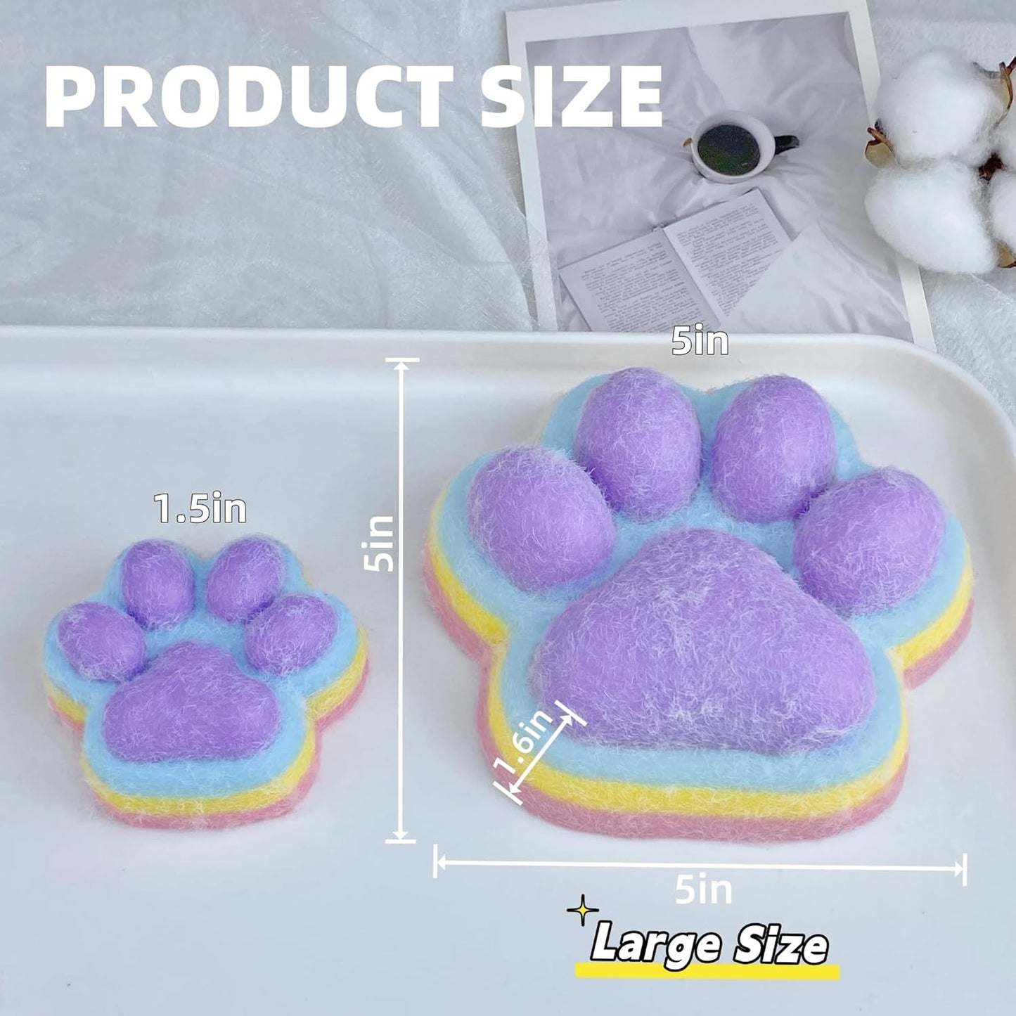 The Jumbo Rainbow Cat Paw 🐾🌈