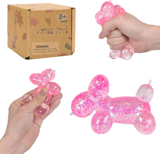 The Sparkly Balloon Dog 🎈🐶 (Pink)