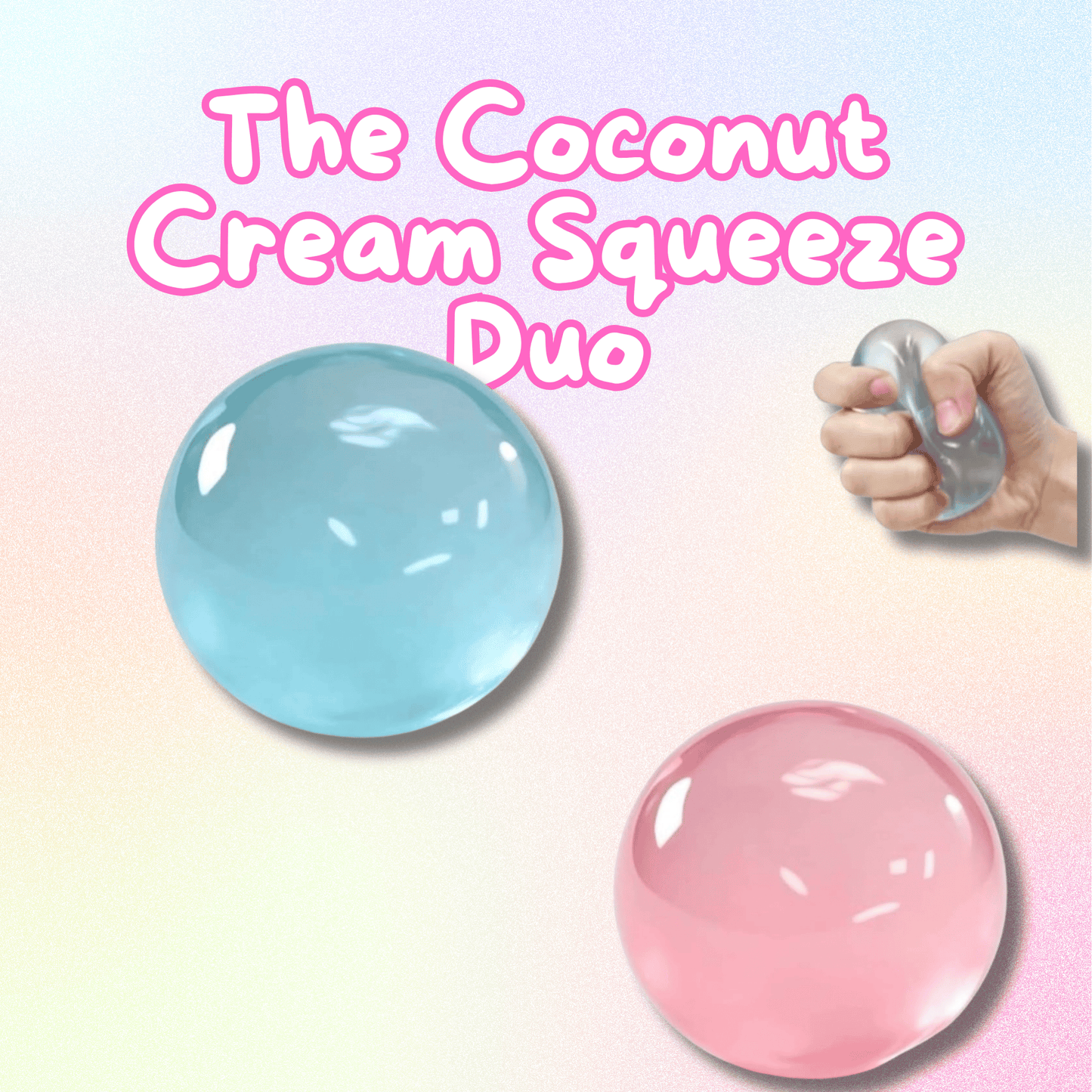 The Coconut Cream Squeeze Duo (2-Pack) 🥥🌸