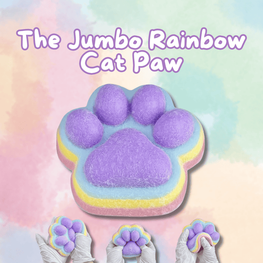 The Jumbo Rainbow Cat Paw 🐾🌈