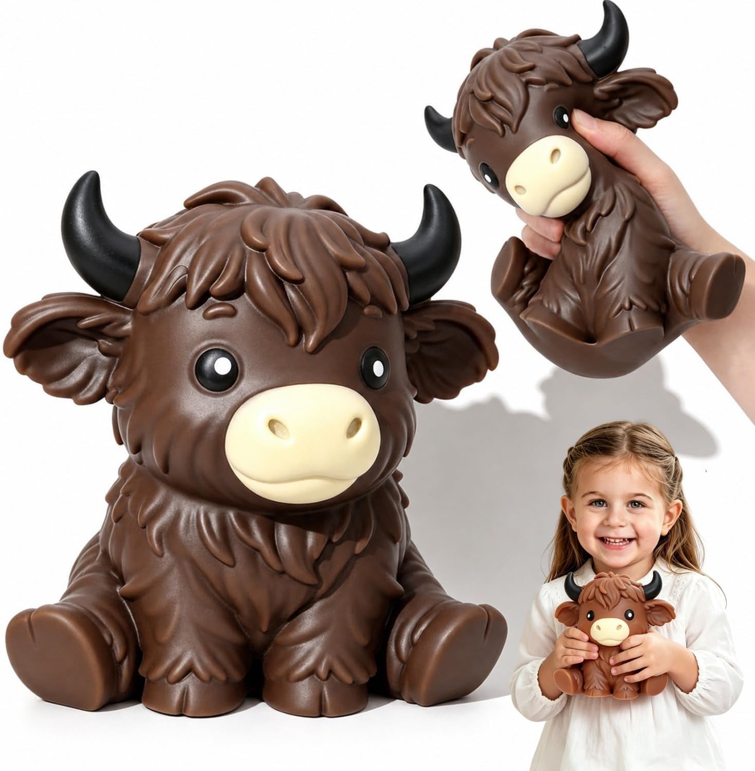 The Jumbo Highland Cow 🐂🍂 (Multi-color)